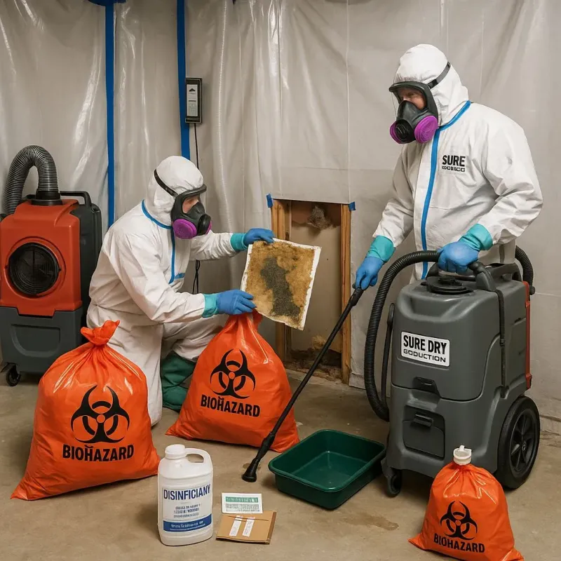 Contaminated Water Handling Protocols process in Fort Covington Hamlet, NY