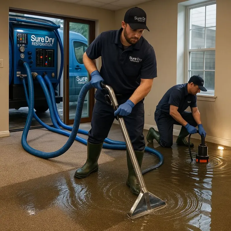 Water Extraction and Removal process in Fort Covington Hamlet, NY